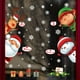 thumbnail image 4 of Pegatinas navideñas para ventanas, decoraciones navideñas para el hogar, adornos navideños 2024, regalos navideños de Navidad, Año Nuevo 2025, 4 of 5