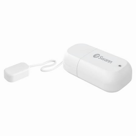Battery Powered Indoor Security Alarm, White