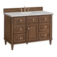 thumbnail image 7 of James Martin Vanities 424-V48-BKO-3VSL Lorelai 48" Single Basin Wood Vanity Set - Black, 7 of 7