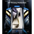 thumbnail image 3 of 1 Pcs Ultra-Privacy Tempered Glass for Samsung Galaxy S25 Screen Protector |9H+ Hardness | Case Friendly Reinforced Glass Screen Protector with Dust Removal & Installation Frame, Black, 3 of 6