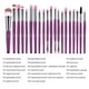 thumbnail image 2 of Juego de 20 brochas de maquillaje, base en polvo, sombra de ojos, delineador de ojos, brochas cosméticas para labios, kit de aseo de maquillaje, ideal para uso profesional y diario Adepaton HMHZ158-3, 2 of 7