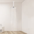 thumbnail image 6 of Bathroom 9" Square Ceiling Rain Shower Head Chrome Ceiling Mounted Extension Arm 23cm, 6 of 12