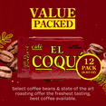 thumbnail image 4 of Dark Roast Espresso Coffee - from Cafe El Coqui. (8.83 oz) (Pack of 12) Premium Puerto Rican Style Ground Coffee, Vacuum Pack 250g, 4 of 6