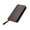 Coffee color, variant on Notebook Leather Covers Zippered Leather Covers for 7.28x3.54In Field Notes Leather Journal Covers with Elastic Pen Slot