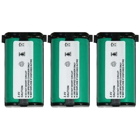 Hhr P513 Type - Replacement For Panasonic HHR-P513 Cordless Phone Battery (1500mAh, 2.4v, NiMH) - 3 Pack