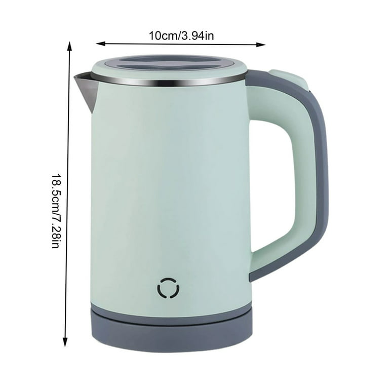 800ML Retro Electric Kettle 304 Stainless Steel Fast Boiling Small