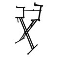 thumbnail image 2 of Soporte de teclado de 2 niveles, altura ajustable, portátil, robusto, fácil de instalar, profesional y práctico. Soporte para pianos electrónicos., 2 of 10