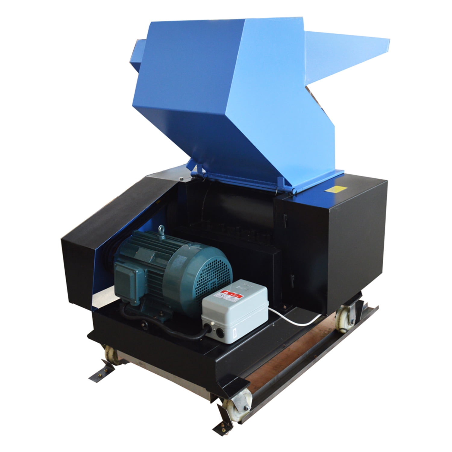 HayWHNKN Plastic Shredder 4KW Heavy Duty Disintegrator Machine Electric  Chipper Granulator Plastic Bottle Cardboard Grinder Mill Rubber Crusher  220V