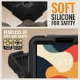 thumbnail image 6 of Case for Lenovo Tab One 8.7 inch/K9 TB305FU 2025, 360 Degree Rotating Hand Grip Shockproof Cover with Shoulder Strap, Black, 6 of 7
