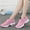 Pink, variant on Hiigy Women's Light Walking Sneaker Air Cushion Sports Running Fashion Shoes