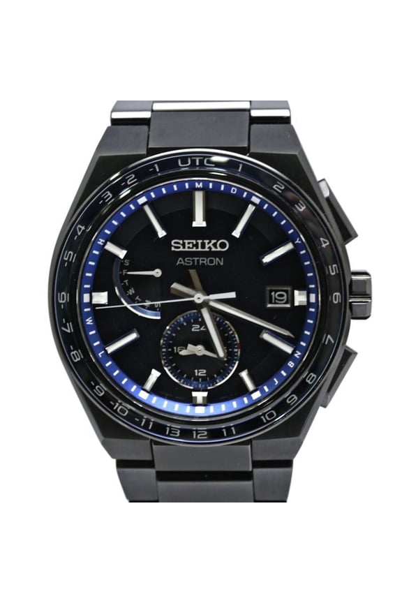 Pre-Owned SEIKO Astron Nextar World Time Solar Radio-Controlled Watch SBXY041 8B63-0BB0 Men's...