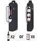thumbnail image 2 of AROUY Bolsa enfriadora de Golf/Accesorios para Hombres y refrigerador de Cerveza pequeño con Aislamiento Suave, Capacidad para 6 Paquetes de latas o Dos Botellas de Vino, Bolsas Deportivas, 2 of 5