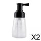 thumbnail image 1 of 2 Botellas Pulverizadoras De Peluquería, Soplador De Cosméticos De Viaje, Botella Pulverizadora De Polvo Para Peluquero, Tapa Negra, 1 of 8