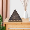 thumbnail image 3 of AMLESO Sculpture Pyramide Ancienne Statue Conteneur de Bibelots de Bureau Collection Maison, 3 of 8