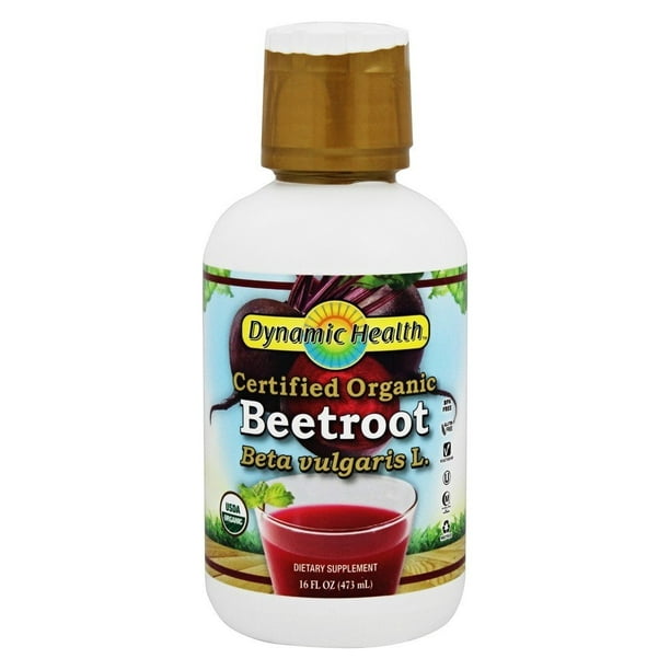 Dynamic Health Certified Organic Beetroot Juice 16 fl. oz