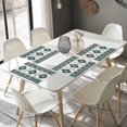 thumbnail image 4 of Placemats Set of 4, Green Bohemian Place Mats Southwest Tribal Aztec Boho Tablemats Washable Placemat Table Decoration for Kitchen Table Dinner Party Home Decor Indoor Outdoor 13x19 Inch, 4 of 9