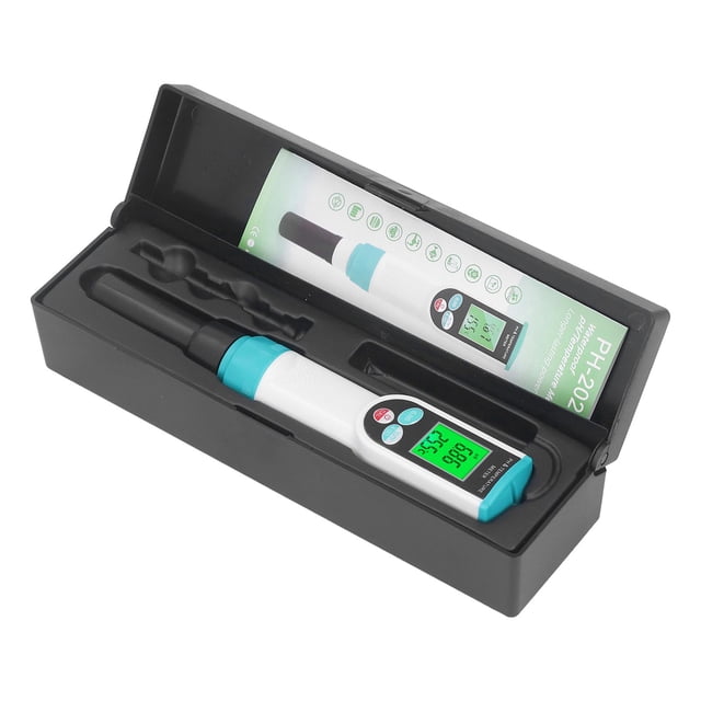 Medidor De Temperatura Del Suelo, Medidor De PH Del Suelo HD Pantalla Grande 2 En 1 Para Plantación Hortícola
