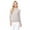Light Grey, variant on YEMAK Women's Knit Sweater Pullover – Long Sleeve Crewneck Basic Classic Casual Knitted Soft Lightweight T-Shirt Top