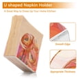 thumbnail image 5 of Yayeee Napkin Holder for Table Set of 2 Kitchen Paper Tissue Organization, Abstract Pink Flowers, 5 of 8
