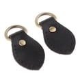 thumbnail image 1 of AMLESO 2 Pcs Poignée de Sac à Main en Cuir Boucle de Remplacement pour Sac à Main Noir, 1 of 8