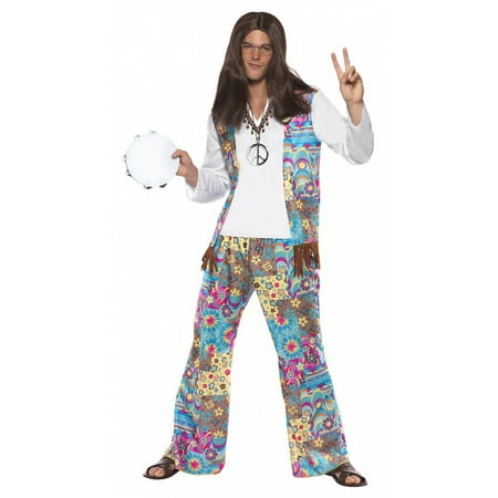 Groovy Hippie Adult Costume - Medium