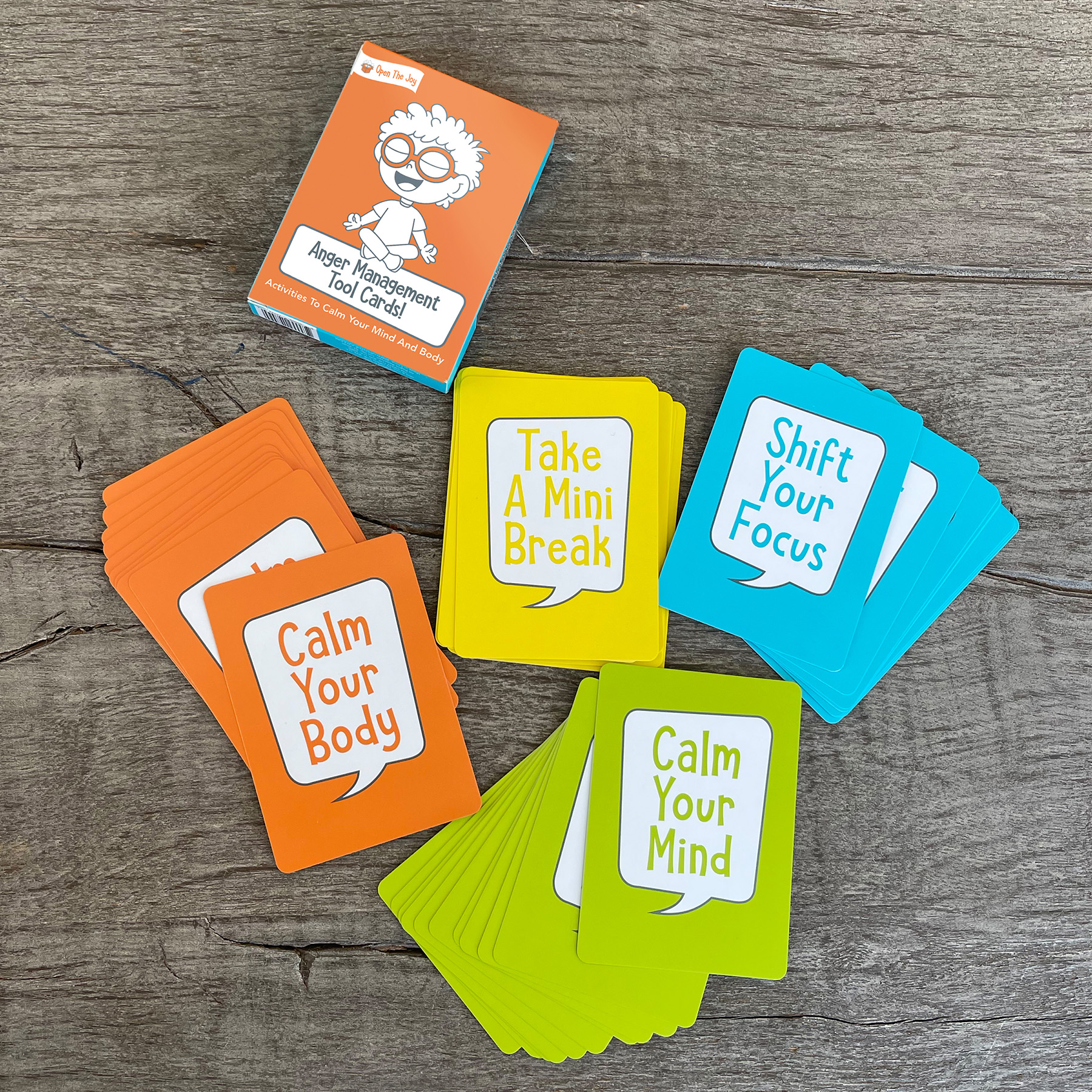 Open the Joy Anger Management Box, Activities for Kids