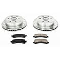 thumbnail image 3 of PowerStop Rear Z23 Evolution Sport Carbon-Fiber Ceramic Brake Pad and Drilled & Slotted Rotor Kit Fits: CHEVROLET GMC Select Models K2065, 3 of 10