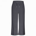 thumbnail image 6 of Ccpelsie Girls Straight Leg Casual Pants Baggy Fit Lounge Sweatpants Elastic Waist Soft Joggers with Pockets Spring Everyday Wear(A01-Dark Gray,10-12 Years), 6 of 7