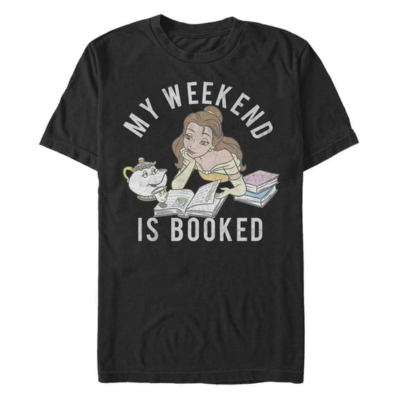 Men's Beauty and the Beast Weekend Booked Graphic T-Shirt