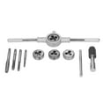 10 Pcs Tap Die Set Steel M4 M5 M6 M8 Tap Die Metric Tool Thread