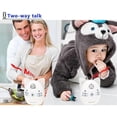 thumbnail image 2 of Portable Baby Monitor V30 2.4GHz Audio Monitor Digital Voice Transmission Dual Talk Night Light White EU Plug, 2 of 5