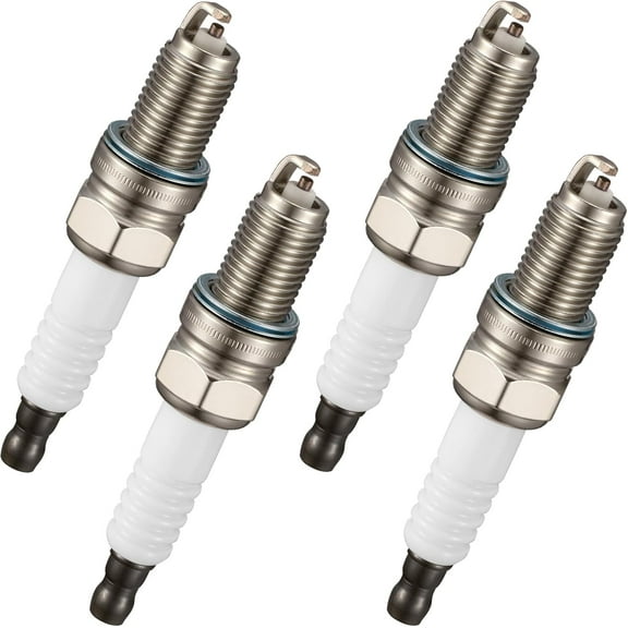 BDFHYK 3481 Iridium Spark Plugs Compatible with Honda Fury Interstate Stateline 1300 VTX1300S Victory Boardwalk Vegas Hammer Cross Country Vision for BMW M5 Engine Replacement for DCPR6E, Set of 4