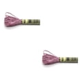 thumbnail image 3 of Matsuzay Hilo de cableado de punto de cruz Fibra de poliéster No es fácil de desvanecer Línea de bordado doble mercerizado Cuerda de lingotes Rosa PúrpuraE316 2piezas, 3 of 6