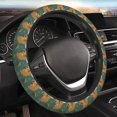 thumbnail image 6 of KLL Car Steering Wheel Cover, Universal 15 inch, Soft Elastic and Comfortable,Car Accessories Decorations Knitted Woodland Squirrel, 6 of 6