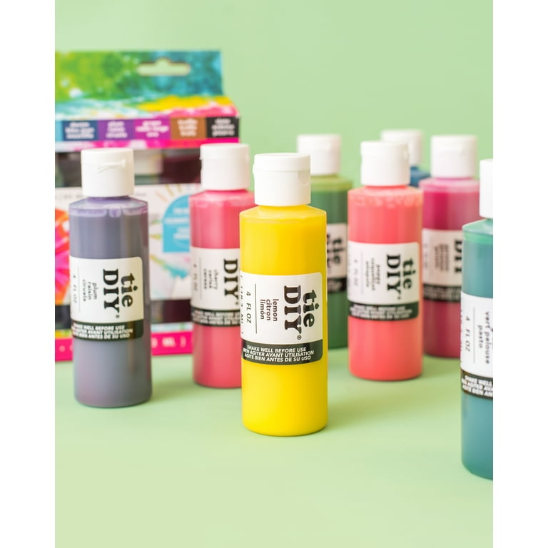 American Crafts Medium Tie Dye Kit 4oz 76/Pkg-12 ASSORTED