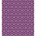 thumbnail image 3 of Ambesonne Retro Duvet Cover Sets, Abstract Trellis Purple Tones, 2-King, Purple Pale Lavender, 3 of 7