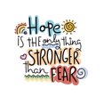 thumbnail image 3 of Adhesivos de pared Hope Inspirational PVC 30 x 90 cm, 3 of 4