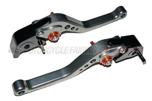 CARBON Adjustable Racing Shorty Brake Clutch Lever 2011 2012 Ducati DIAVEL 