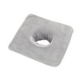 thumbnail image 3 of EHJRE SPA Towel with Face Hole,Massage Bed Sheets,Beauty Salon Bed Sheet,Soft,Reusable Massage Table Cover Bed Cover Protector light gray, 3 of 8