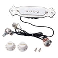 thumbnail image 1 of 4 String Guitar Soundhole Pickup Wiring Harness W/2 Sets Screws Knobs, 1 of 10
