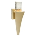 thumbnail image 3 of CWI Lighting Catania LED Lampe Murale Intégrée Satin Or, 3 of 7