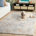 thumbnail image 3 of SAFAVIEH Renewal Dennis Chevron Area Rug, Beige/Gray, 5' x 8', 3 of 11