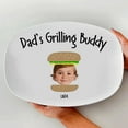 thumbnail image 3 of Custom Photo Daddy's Grilling Buddies Burger Hot Dog Father's Day, 3 of 3