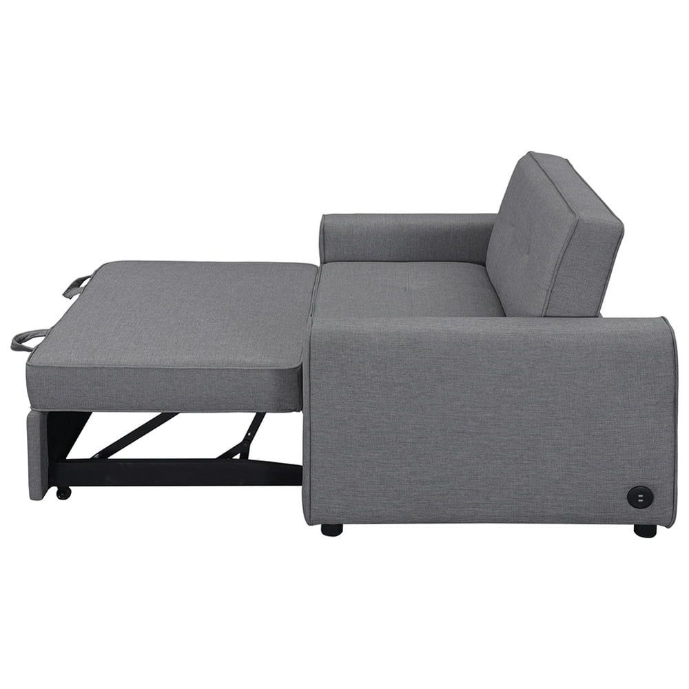 Convertible Armchair, Sleeper Chair Bed, Multi-Functional Adjustable