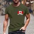 thumbnail image 2 of Outdoor Top for Men Fashion Printed Comfort Breathable Mens Sprimg Clothing,Army Green,L, 2 of 3