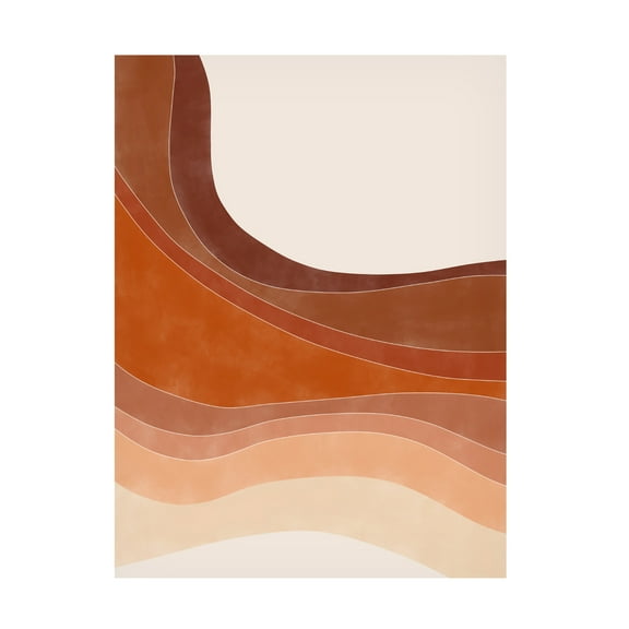 Trademark Fine Art Elena Ristova terracotta35 Canvas Wall Art
