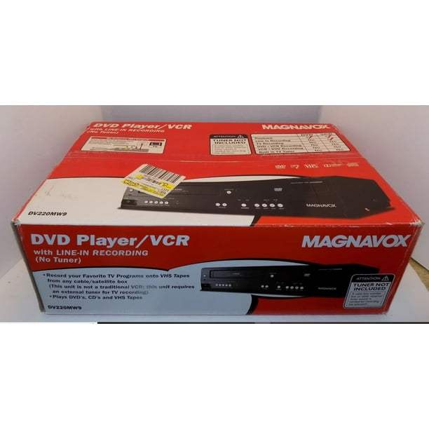 Restored Magnavox DV220mw9 DVD VCR Combo Dvd Player Vhs Player