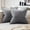 Dark Gray, variant on GYTY 2-Pack French Style Velvet Throw Pillow Covers, Soft and Luxurious, Zippered, Machine Washable, Polyester, Versatile for Home, Office, and Dining Room Decor