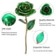 thumbnail image 3 of Rose de 24k Rose Long Bañado de Oro Red en Oro, 3 of 7