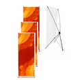 thumbnail image 1 of 4 Pzs Tripie Publicidad Lona Porta Banner Araña 160x60cm, 1 of 5
